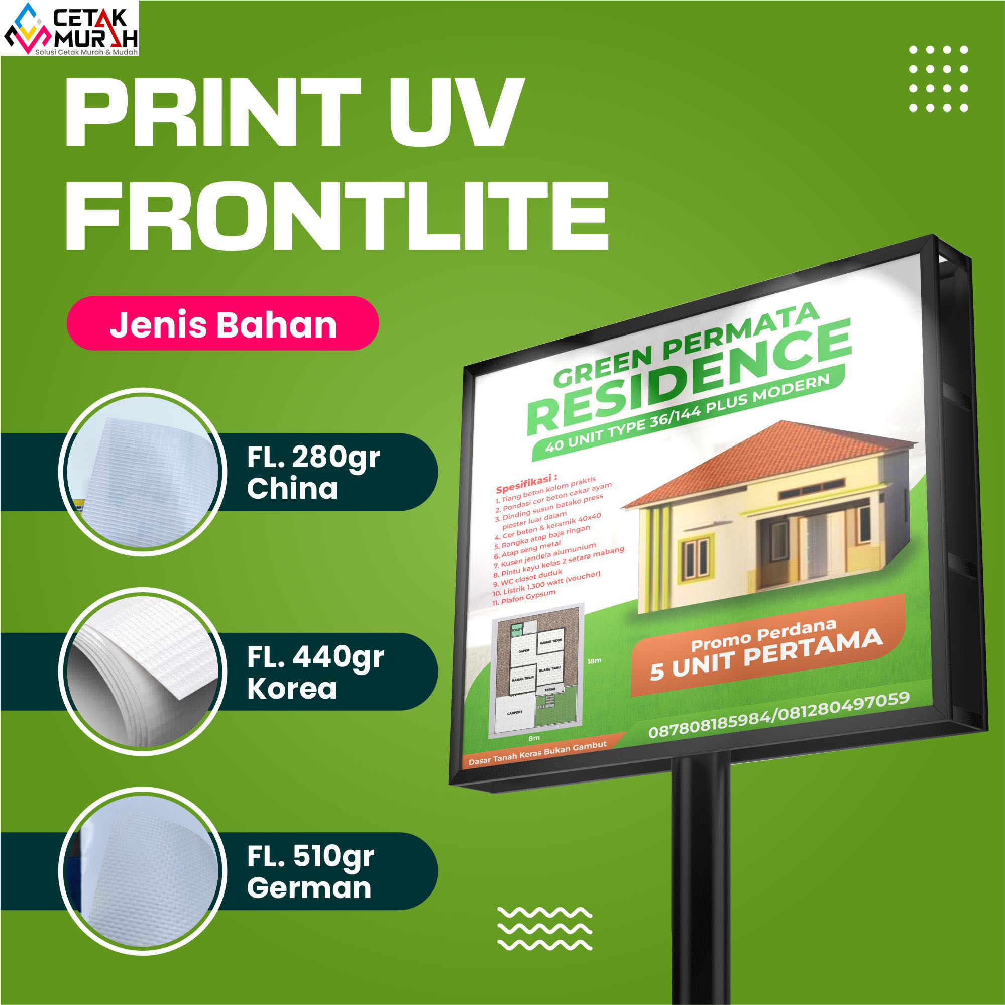 Frontlite Print UV
